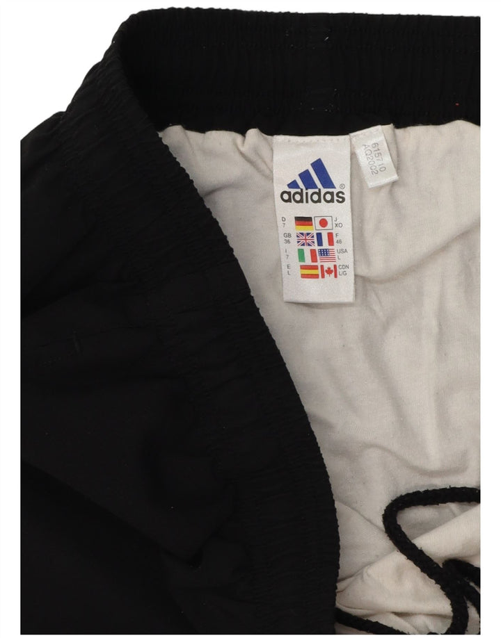 Męskie spodenki sportowe Adidas, duże, czarne, poliestrowe