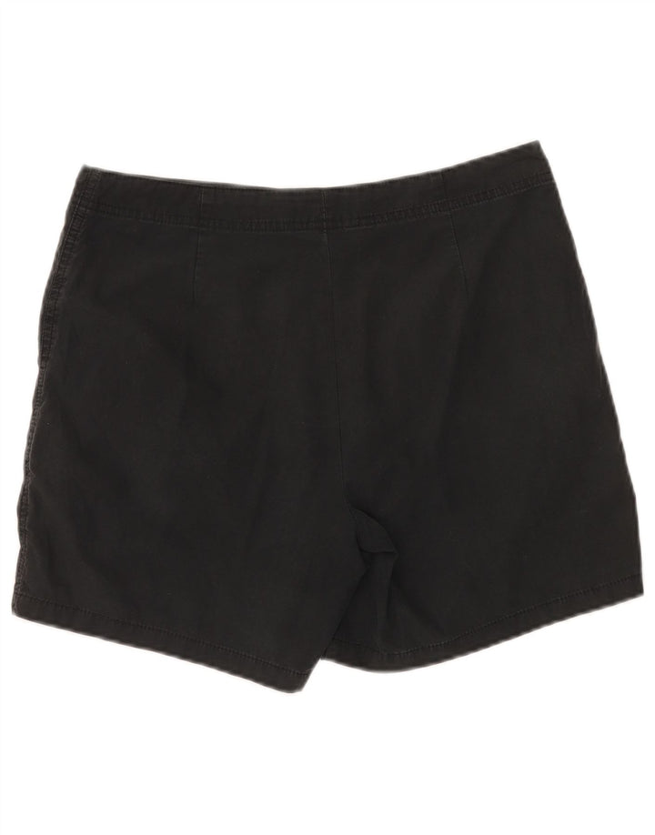 Marks & Spencer Damskie spodenki Chino UK 12 Medium W32 Czarne bawełniane