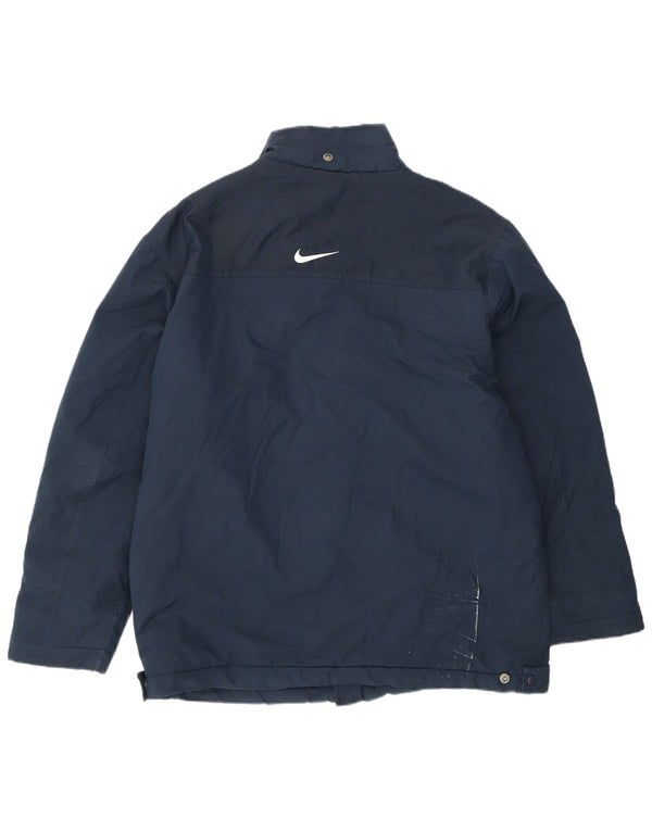 Męska kurtka wiatrówka Nike UK 42/44, duża, granatowa