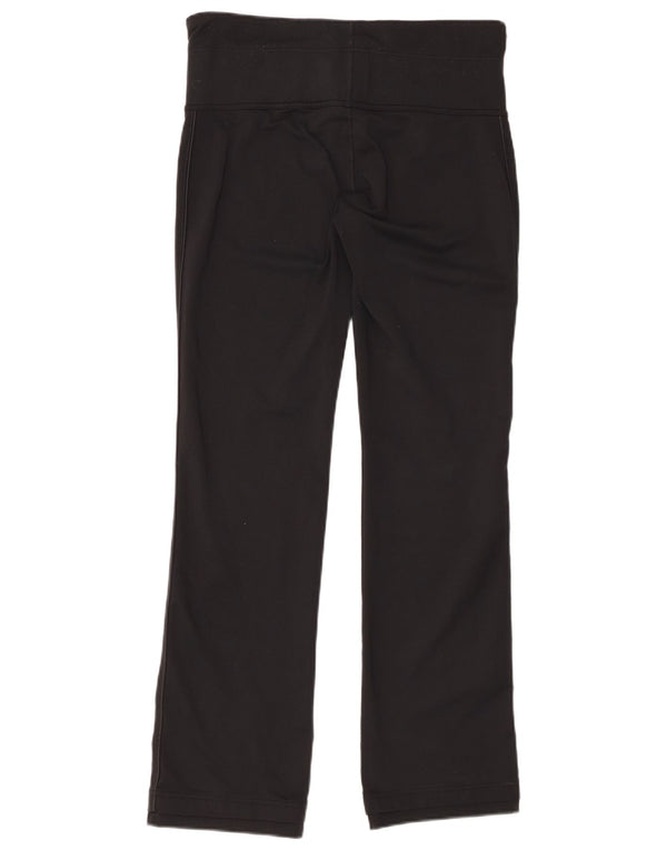 REEBOK Womens Leggings UK 14 Large  Black