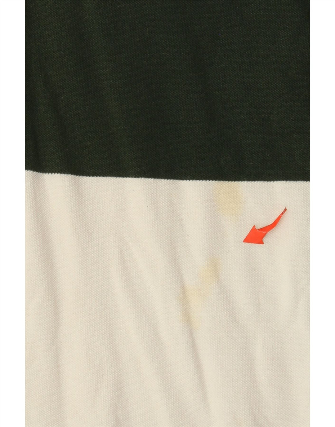 Męska koszulka polo Massimo Dutti, duża, bawełniana w zielone paski