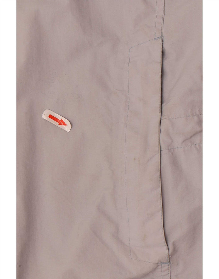 Damska kurtka przeciwdeszczowa z kapturem, oversize Sprayway UK 18 XL, szary, blok kolorów