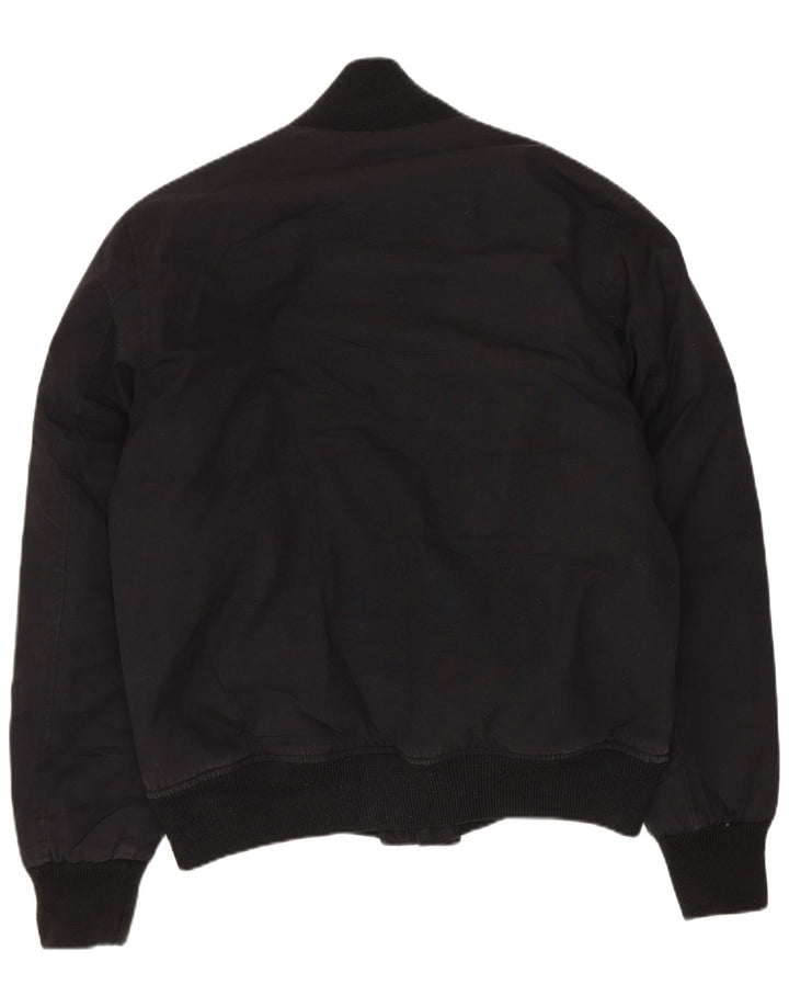 Męska kurtka wiatrówka Bomber Woolrich UK 36, mały, czarny poliester