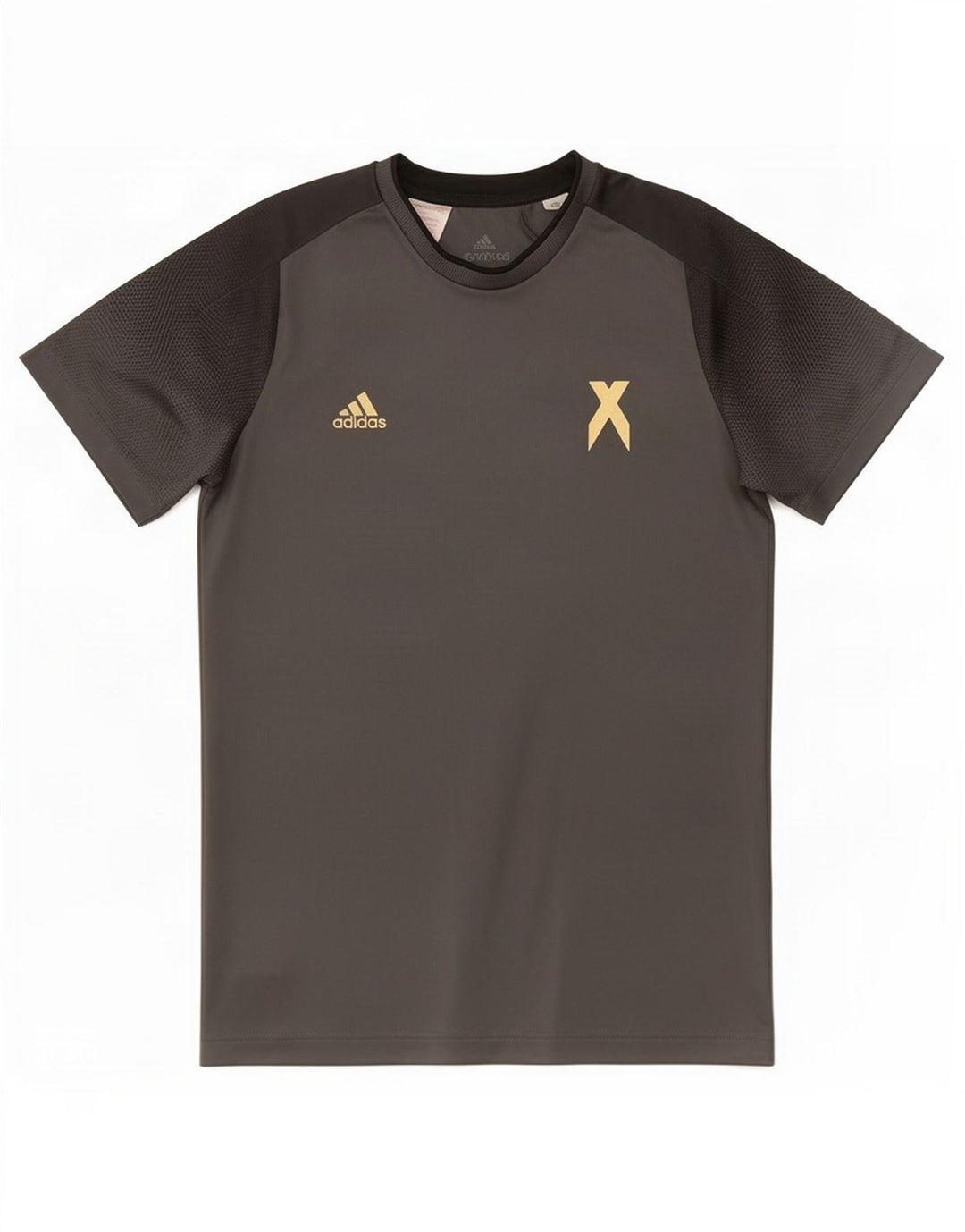 Adidas Chłopięcy T-shirt Top 13-14 Lat Szary Poliester
