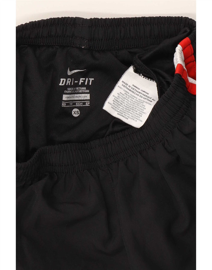 Damskie spodenki sportowe Nike UK 4 XS, czarny poliester z blokami kolorów