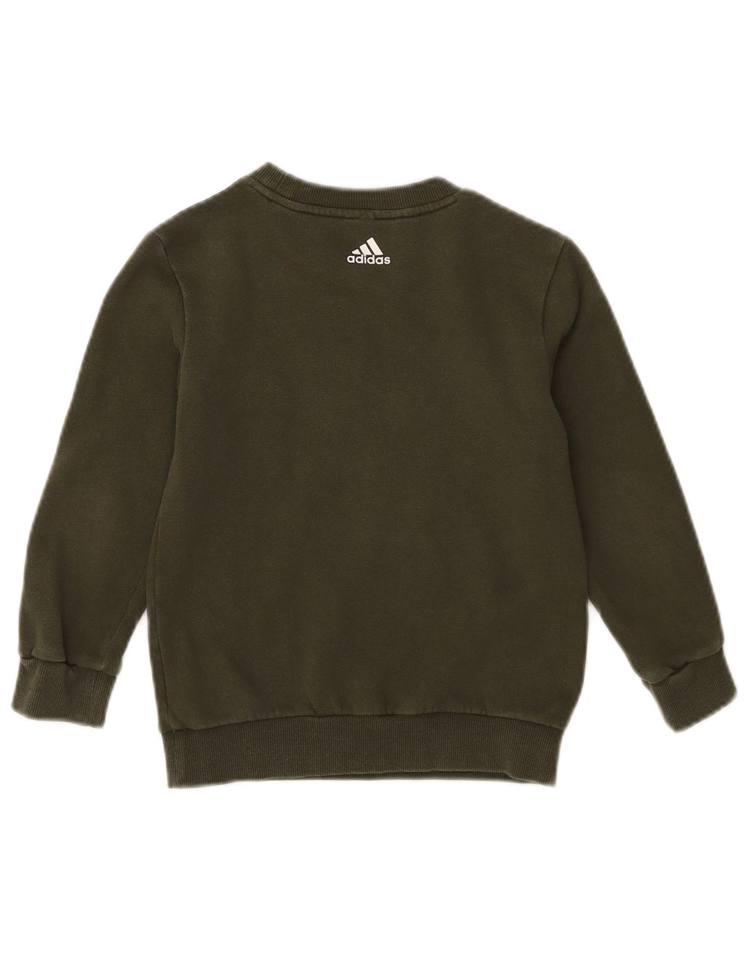 Dres chłopięcy Adidas, pełny, 6-7 lat, bawełna khaki
