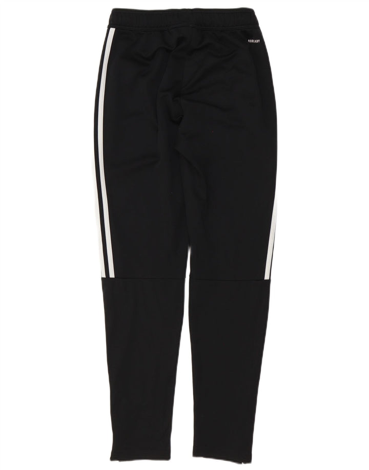 Męskie spodnie dresowe Adidas Aeroready, małe, czarne, poliestrowe