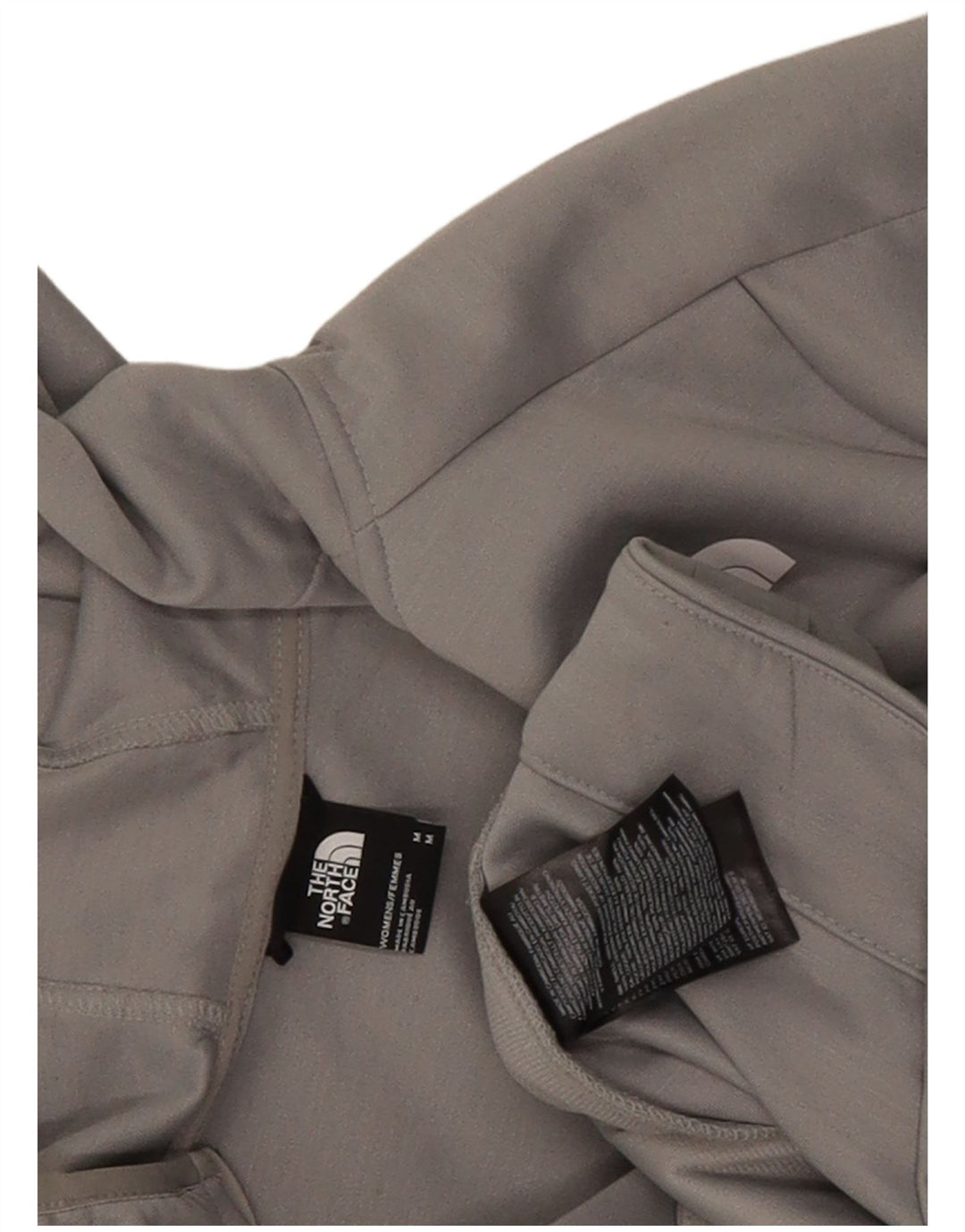 Damski sweter z kapturem The North Face, UK 12, średni szary poliester