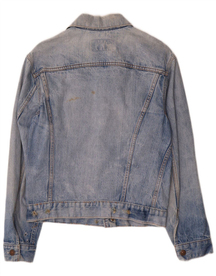 Damska kurtka dżinsowa Levi's UK 12 w kolorze średnioniebieskim