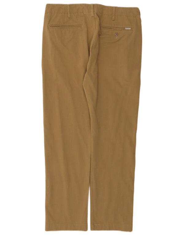 Męskie proste spodnie chino Levi's W32 L30 beżowa bawełna