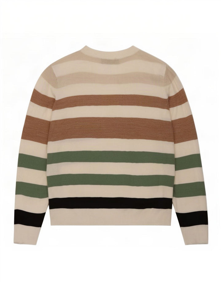 Marks & Spencer Damski sweter z dekoltem w kształcie litery V, UK 16, duży, wielokolorowy