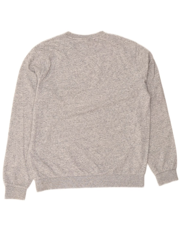 Chłopięca bluza z grafiką Champion, 15-16 lat, 2XL, szara, nakrapiana bawełna