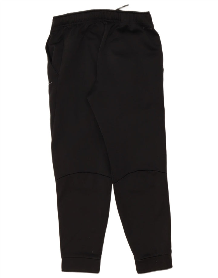 Damskie spodnie dresowe Nike Dri Fit Joggery, małe, czarne, poliestrowe
