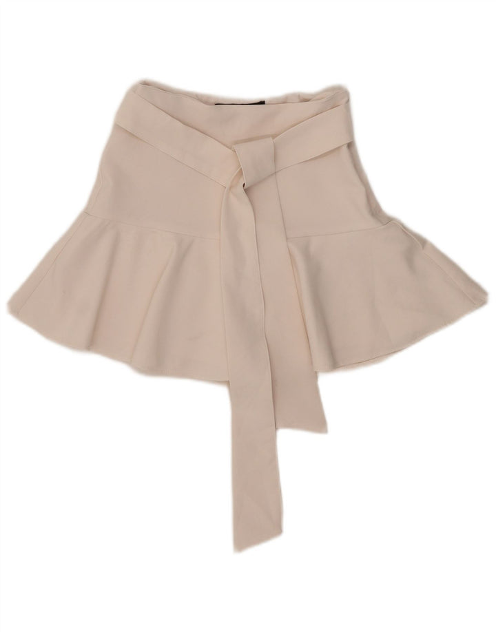 Skort damski Zara XS W24 Biały poliester