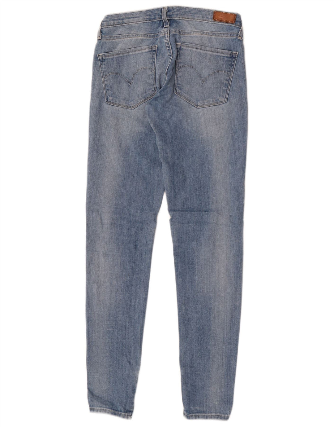 Damskie jeansy Levi's Skinny W24 L32 Niebieskie bawełniane
