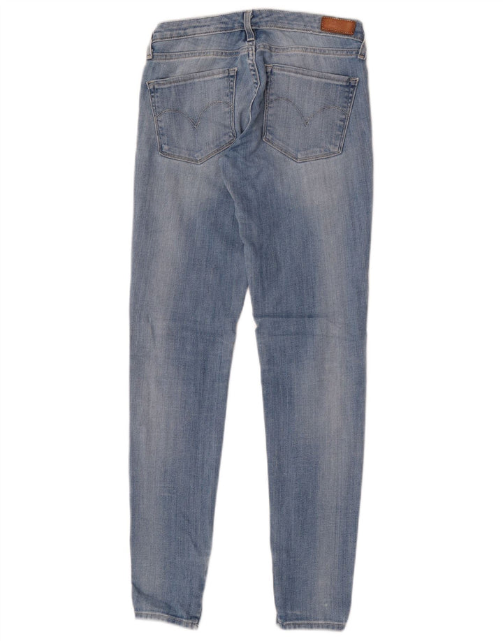 Damskie jeansy Levi's Skinny W24 L32 Niebieskie bawełniane