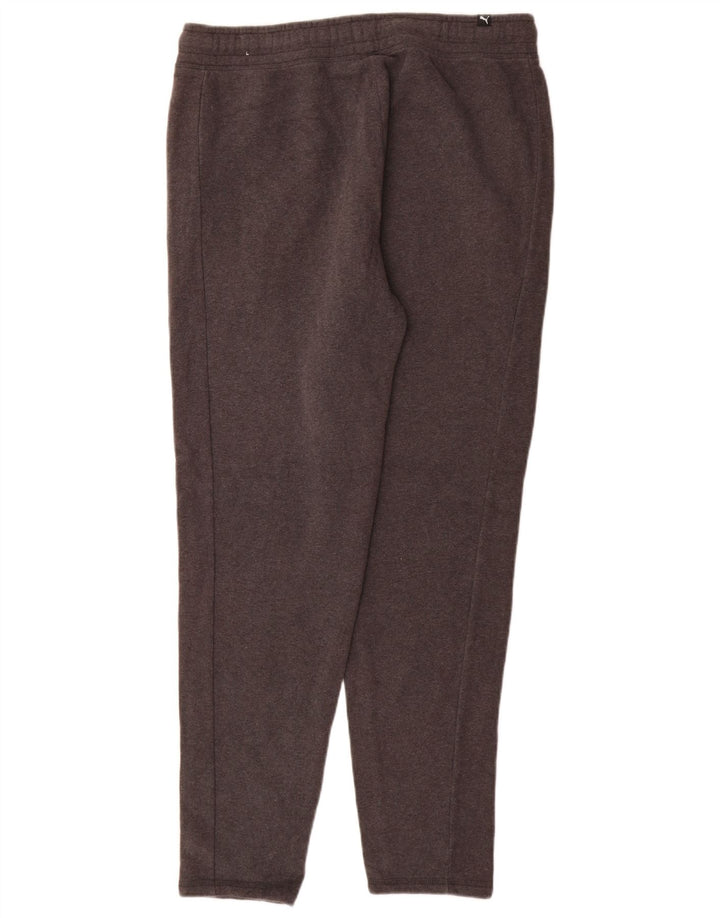 Męskie spodnie dresowe PUMA, średnioszare, bawełniane