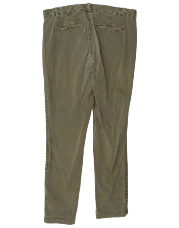 Spodnie damskie Gap Girlfriend Slim Fit US 10 Large W34 L29 Green