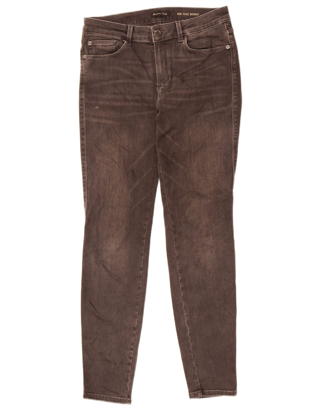 Jeansy damskie Massimo Dutti Mid Rise Skinny Jeans EU 40 Medium W30 L30 Szare