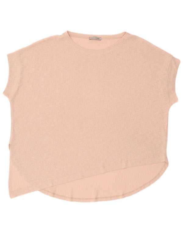 Damska bluzka oversize Zara, średni róż