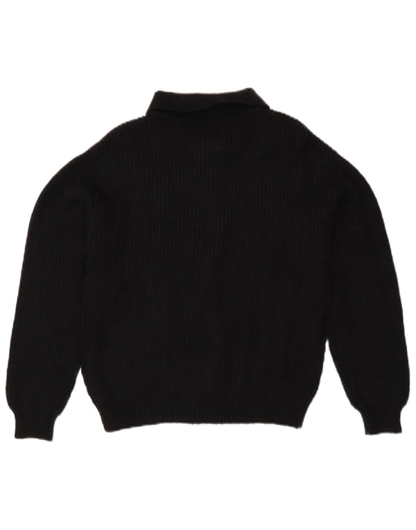 Marks & Spencer Damski sweter kardigan UK 6 XS Czarna wiskoza