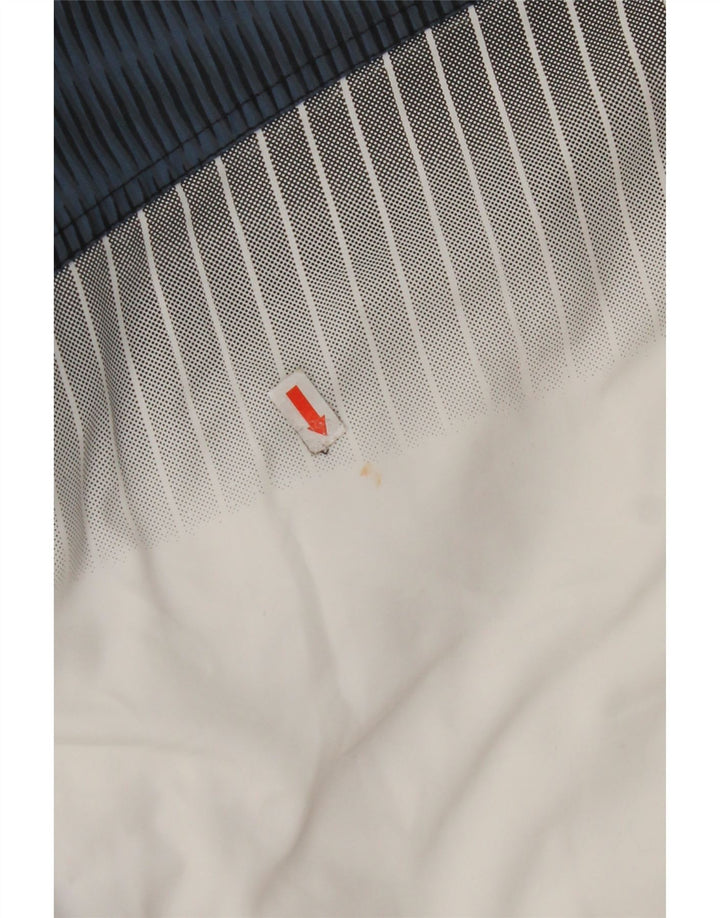 Męska kurtka dresowa LOTTO UK 36/38 Mały biały poliester w blokach kolorów