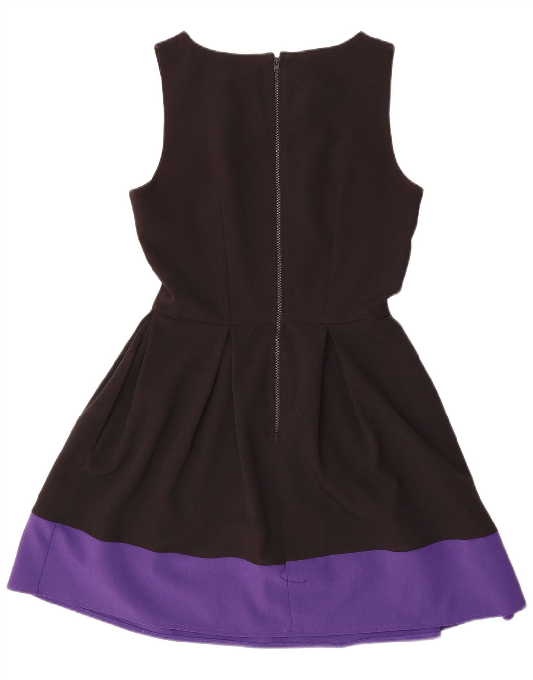 Damska sukienka o linii A bez rękawów CLOSET UK 12 w kolorze średniej czerni