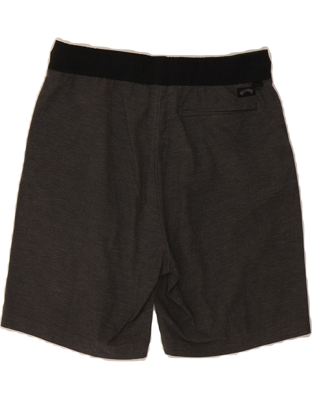 BILLABONG Boys Swimming Shorts 15-16 Years  Grey Pinstripe Polyester Vintage Billabong and Second-Hand Billabong from Messina Hembry 