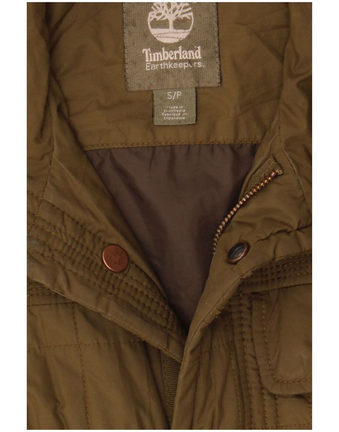 Męska kurtka użytkowa Timberland UK 36, mała, khaki, poliester