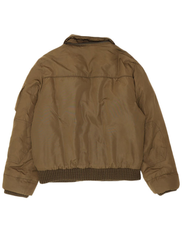Męska ocieplana kurtka Tommy Hilfiger UK 40, duża, nylon w kolorze khaki