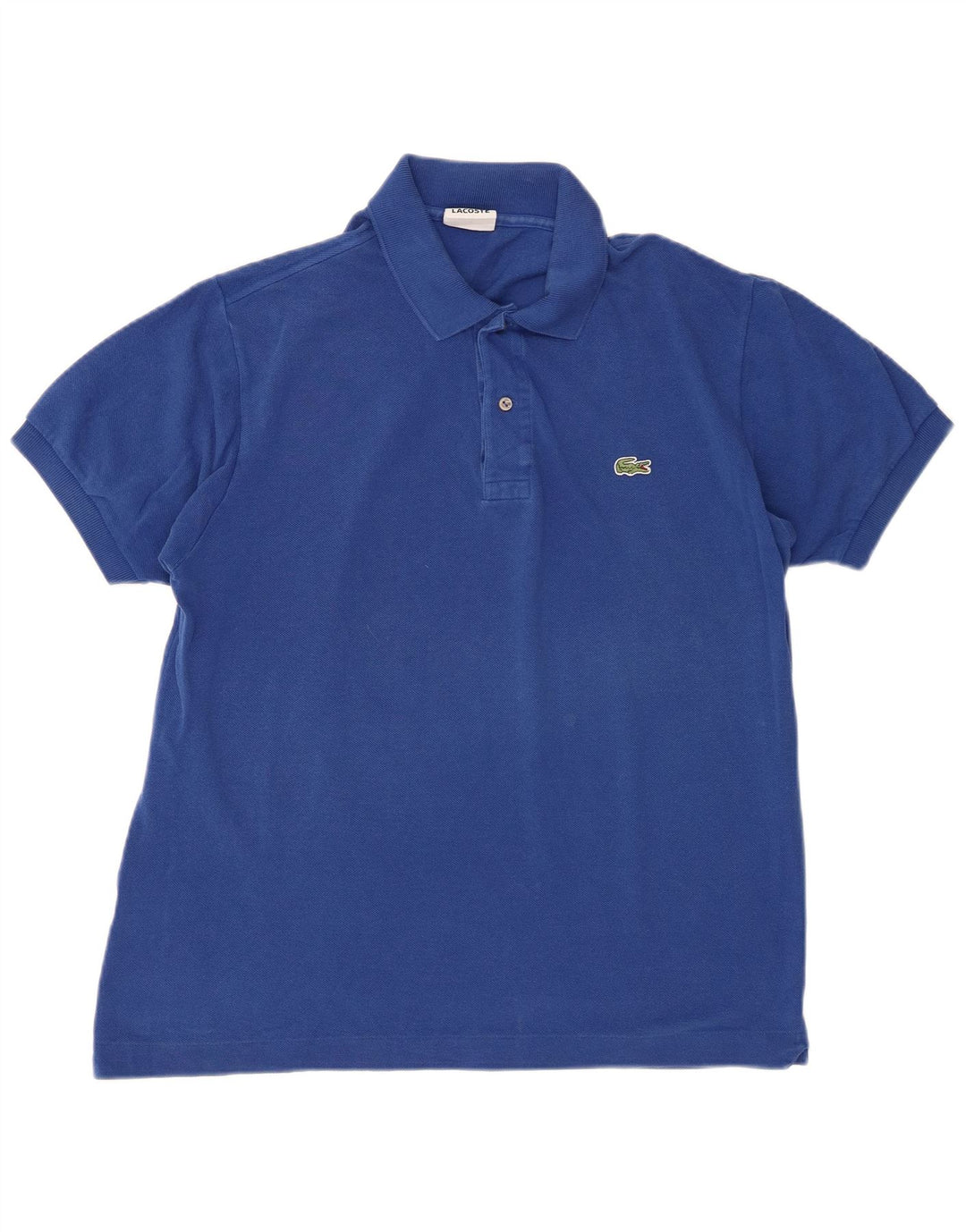 Męska koszulka polo Lacoste, rozmiar 5, duża, niebieska, bawełniana
