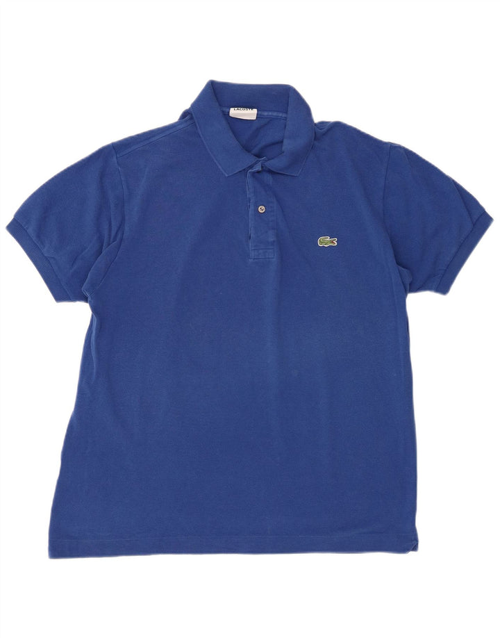 Męska koszulka polo Lacoste, rozmiar 5, duża, niebieska, bawełniana