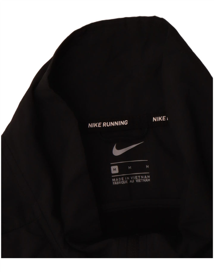 Damska kurtka dresowa NIKE UK 14, średni czarny spandex