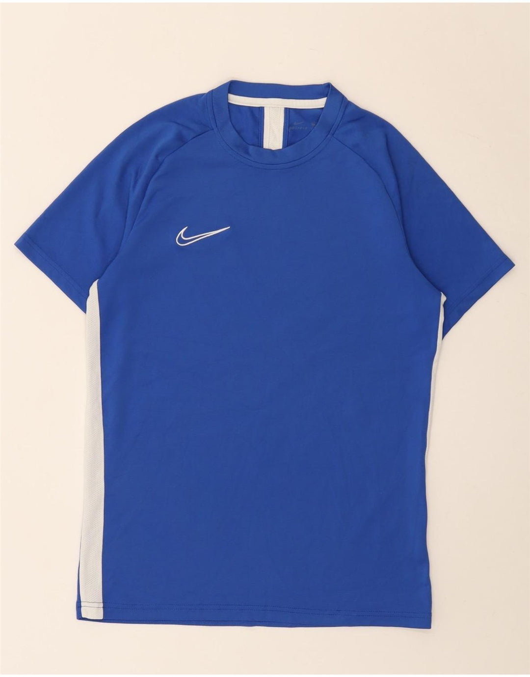 T-shirt męski Nike, średni niebieski, blok kolorów