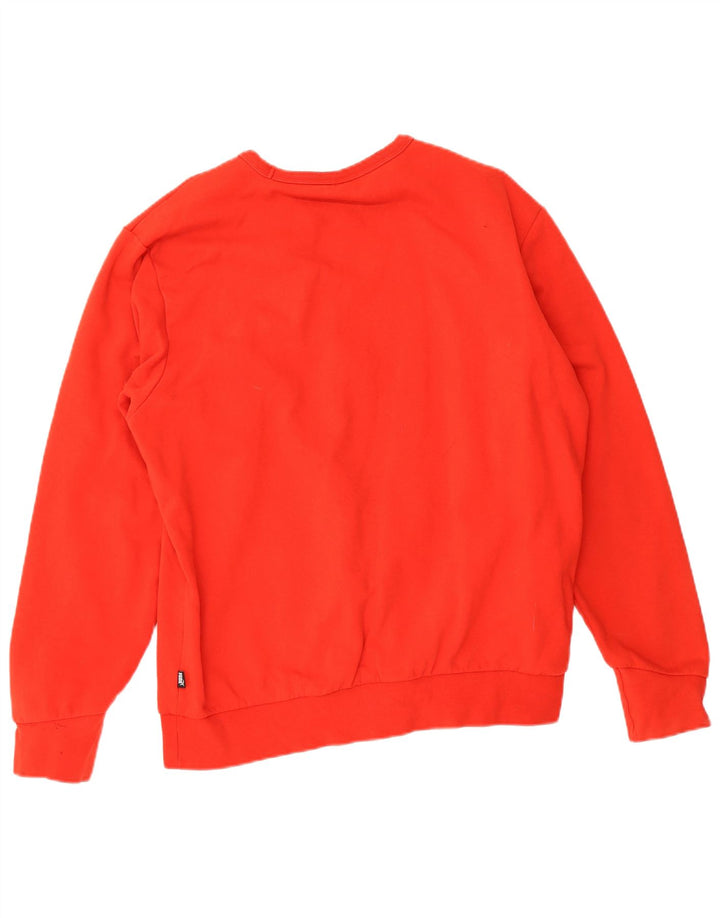 Męska bluza z grafiką Puma, duża, czerwona