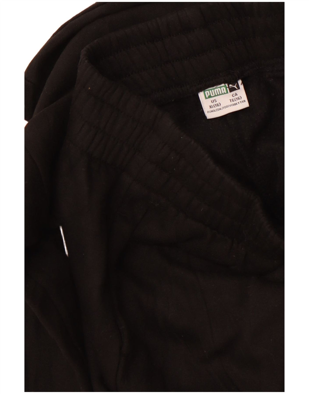 Dziewczęce spodnie dresowe PUMA z grafiką, 15-16 lat XL, czarne