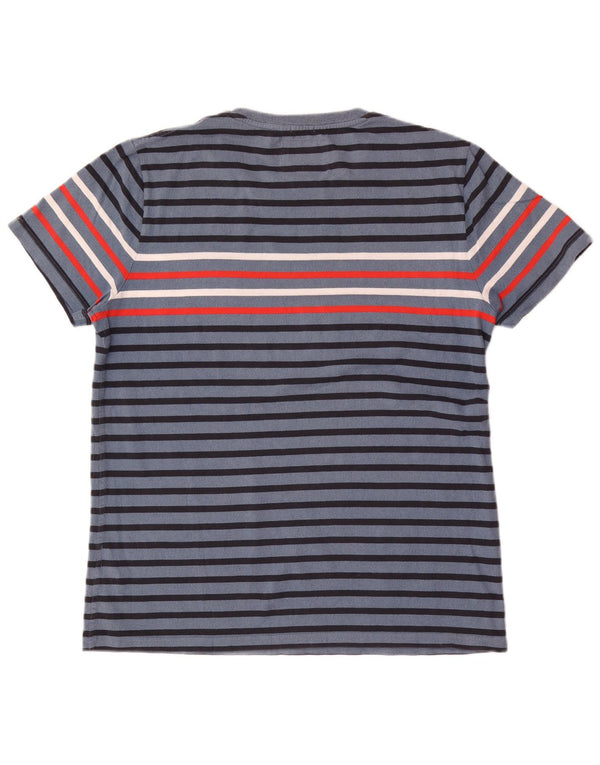 T-shirt męski Superdry 2XL, bawełniany w niebieskie paski