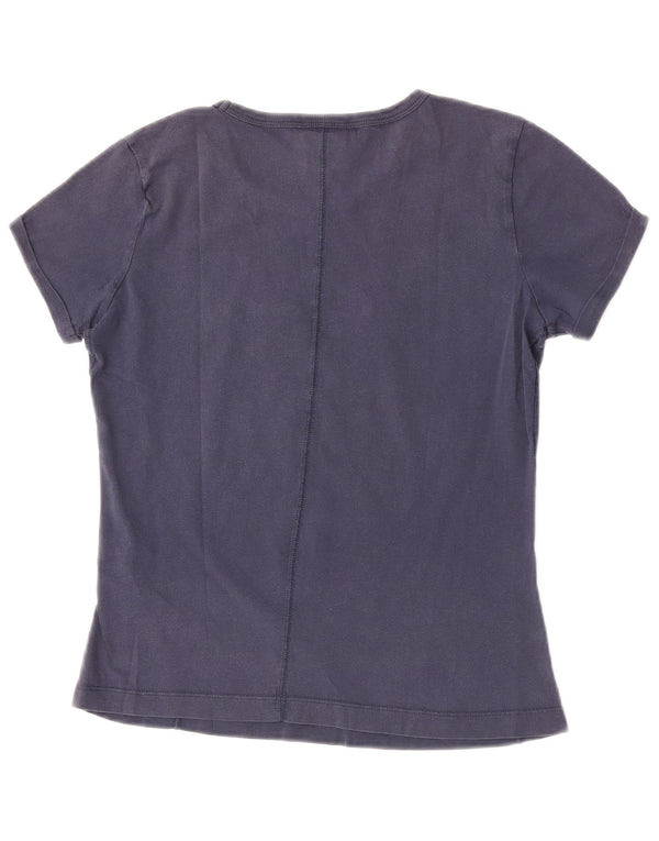 Damska koszulka graficzna Champion Top UK 12 Medium Granatowa