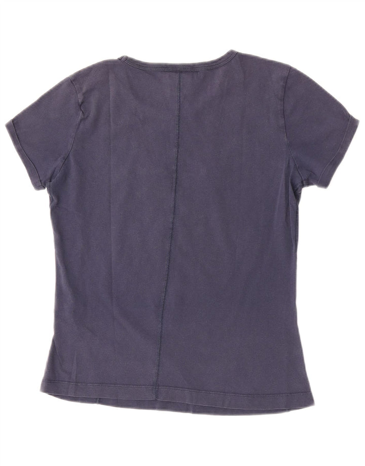 Damska koszulka graficzna Champion Top UK 12 Medium Granatowa