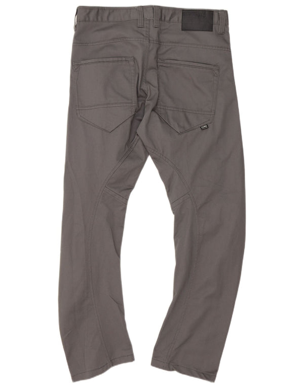 Męskie spodnie typu casual Jack & Jones Anti Fit W34 L31 Szara bawełna