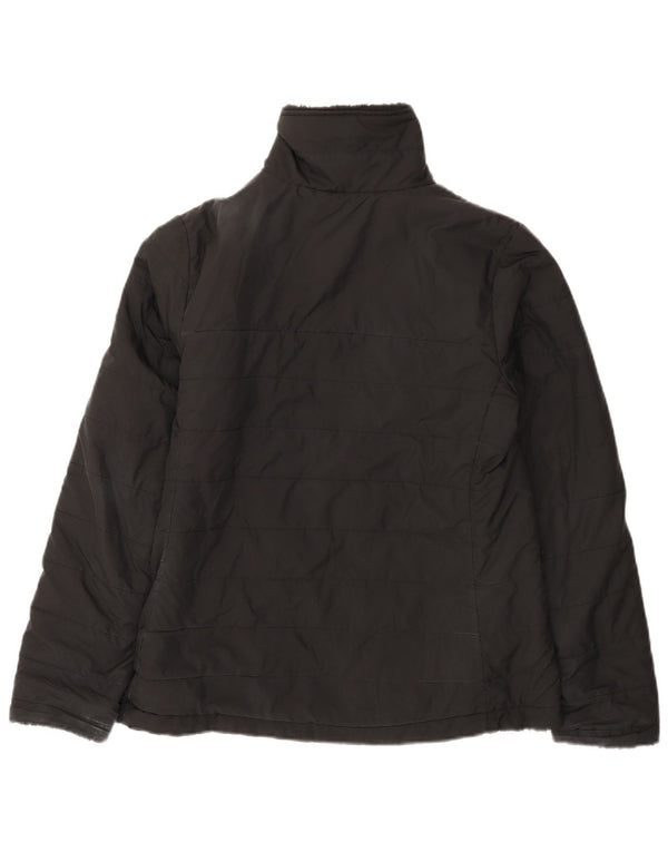 Dwustronna wyściełana kurtka damska The North Face UK 14, średni czarny poliester