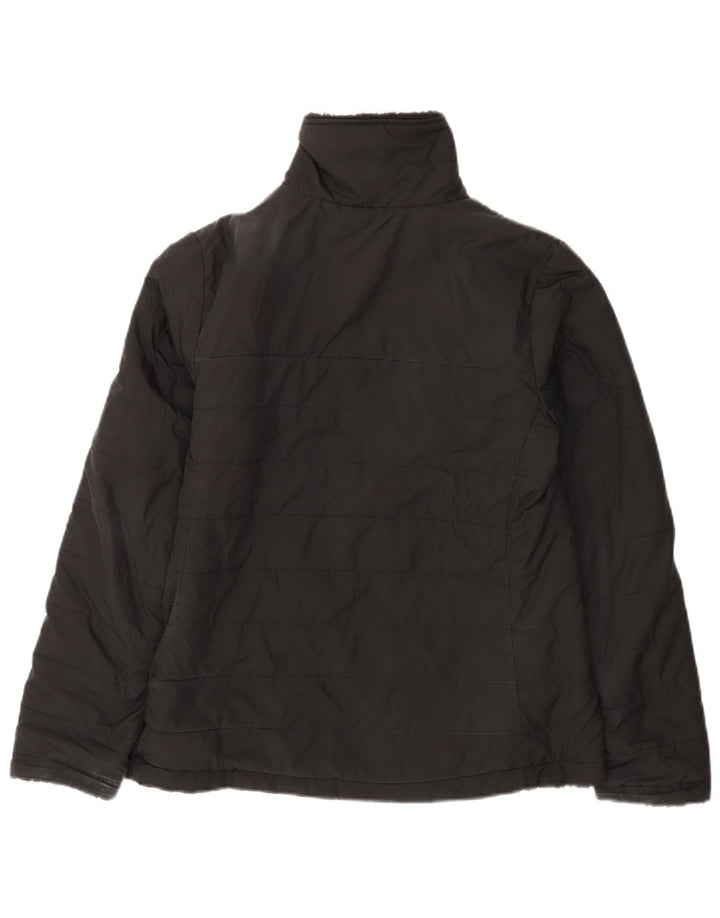 Dwustronna wyściełana kurtka damska The North Face UK 14, średni czarny poliester