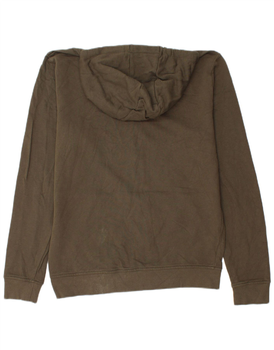 Męski sweter z kapturem i zamkiem błyskawicznym Lyle & Scott, średnia, bawełniana khaki