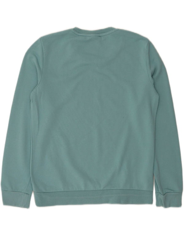 Damska bluza Adidas Graphic Jumper UK 12/14 Średni niebieski bawełniany