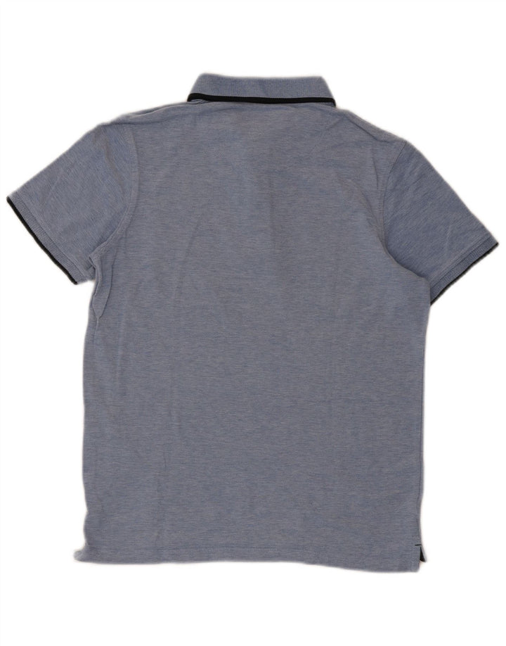 Damska koszulka polo Jack & Jones, mała, niebieska, bawełniana