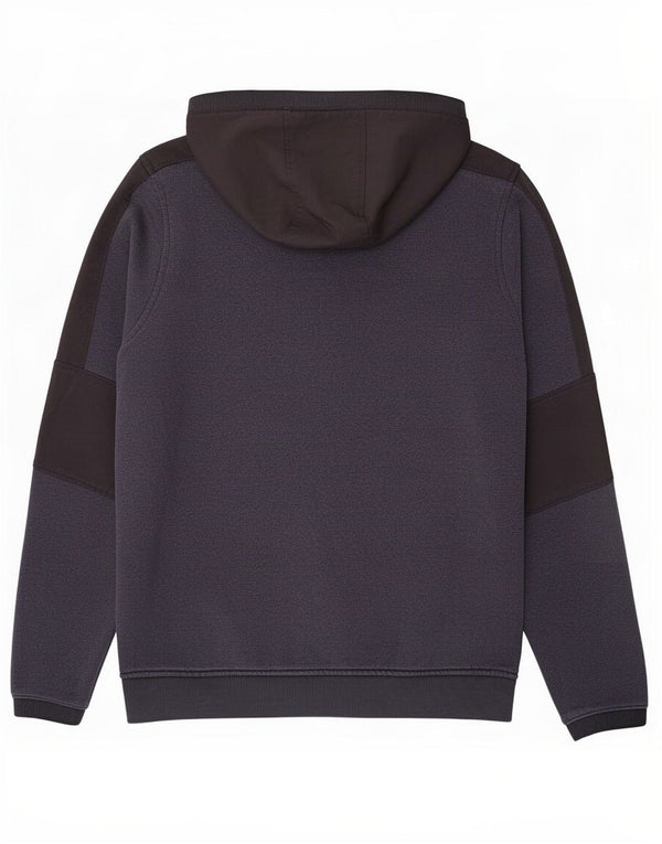 Męski sweter z kapturem i zamkiem Under Armour, mały, granatowy, bawełniany w bloki kolorów