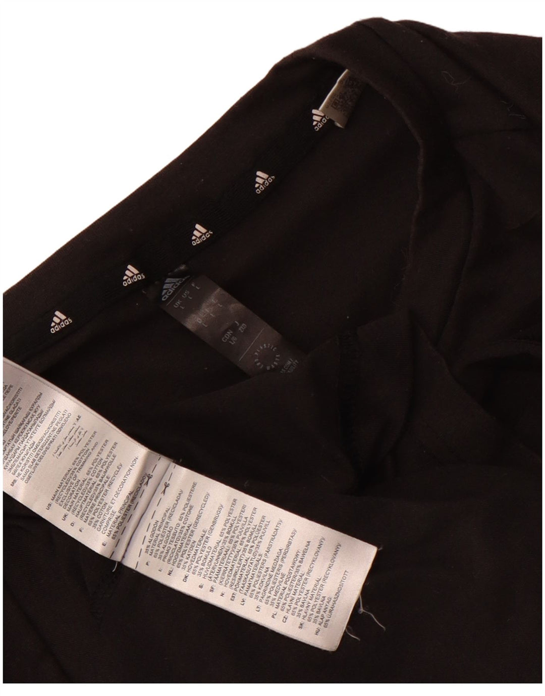 Męski T-shirt ADIDAS Aeroready, duży, czarny, poliestrowy