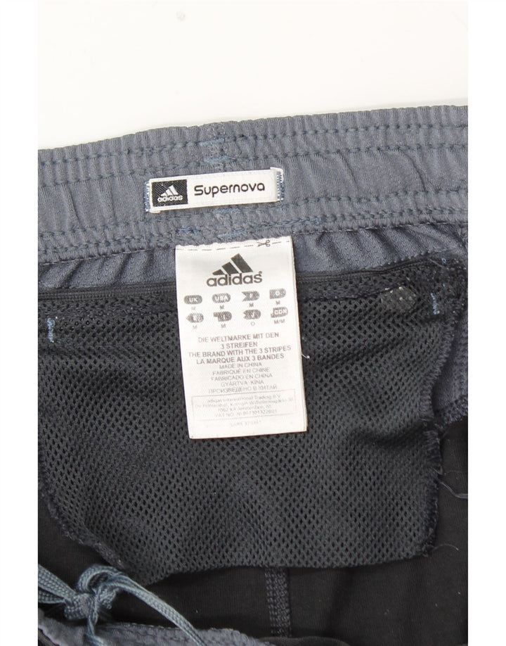 Damskie legginsy ADIDAS Supernova UK 14, średni czarny poliester