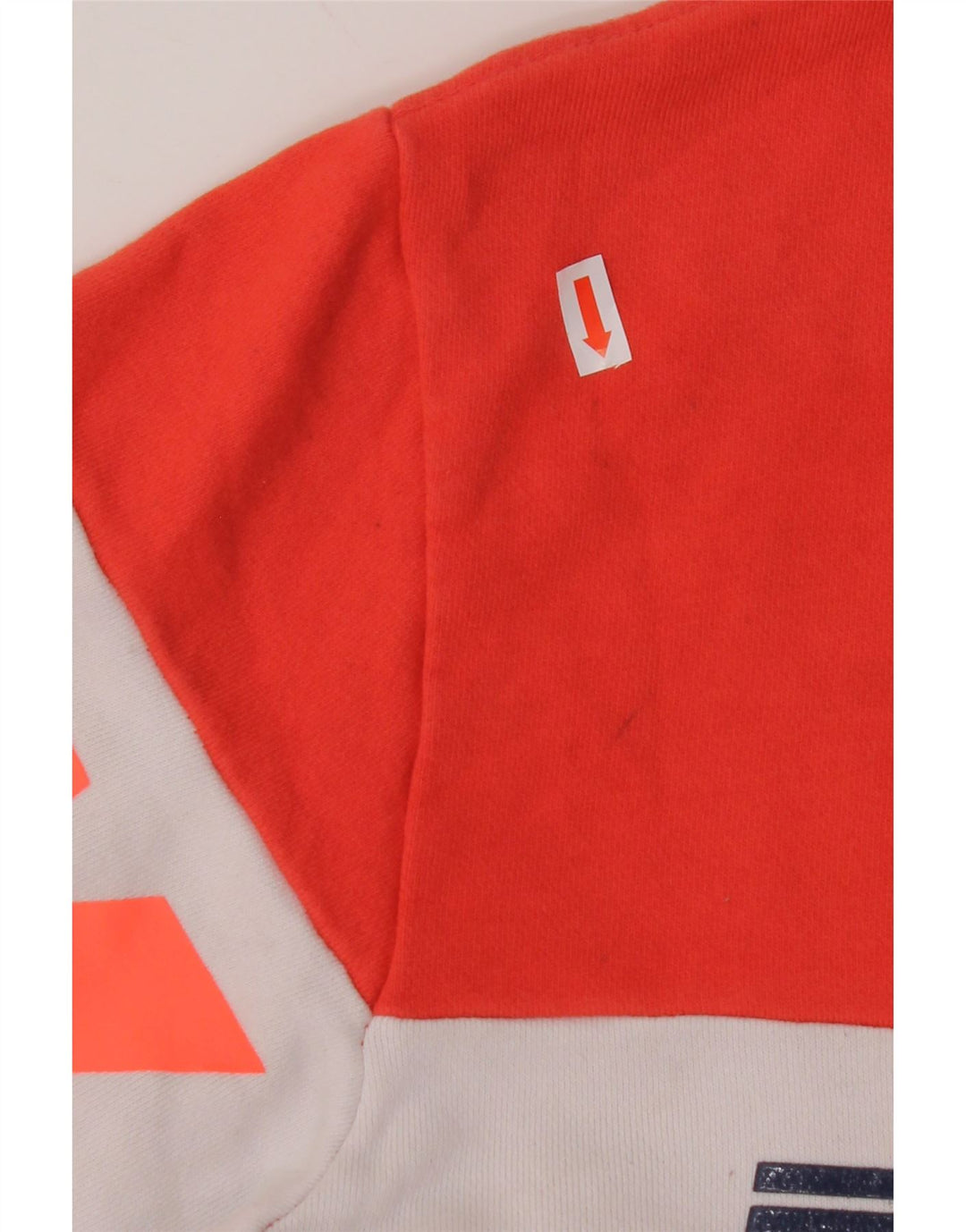 SUPERDRY Męski sweter o luźnym kroju, mały, wielokolorowy blok kolorów