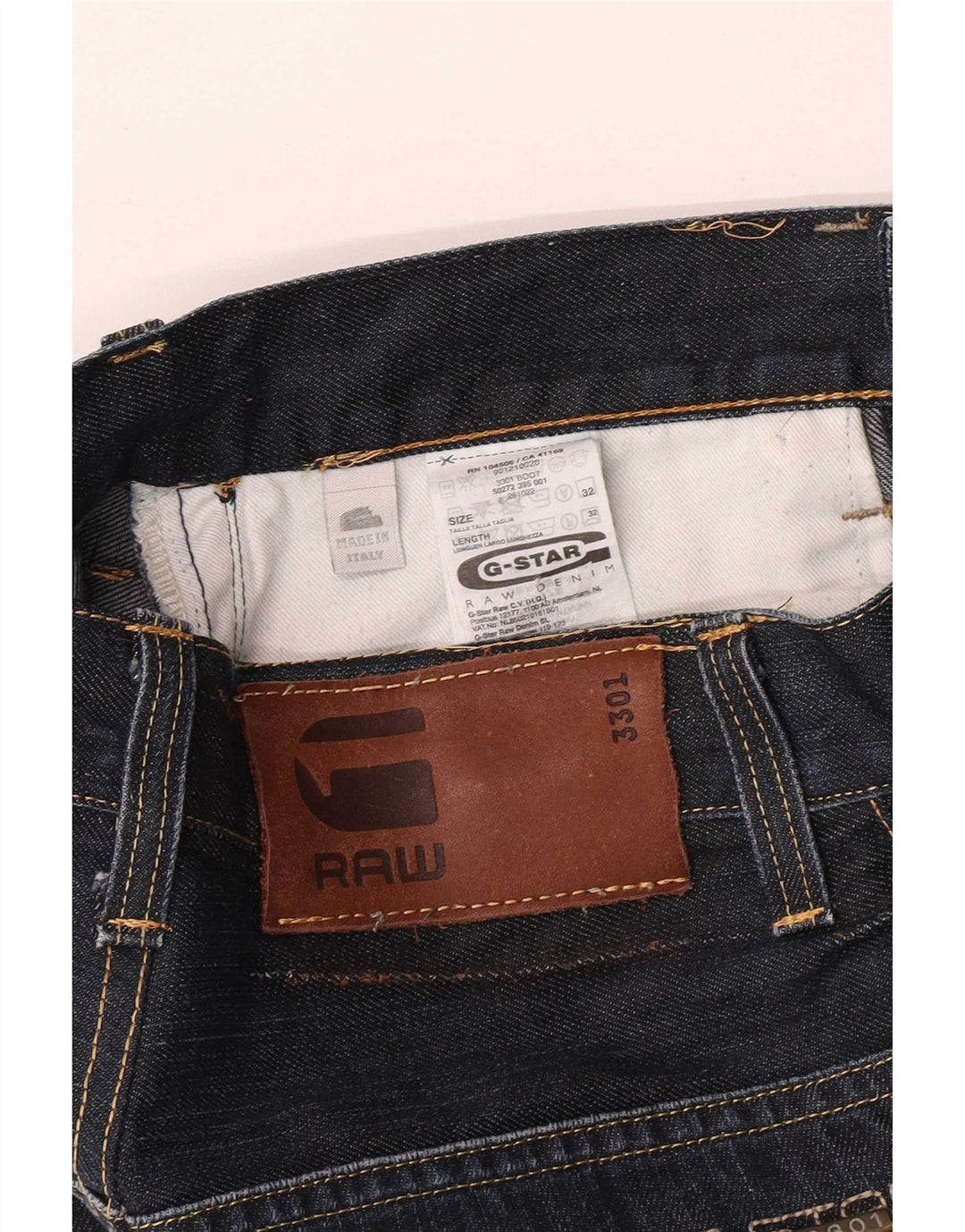 Damskie jeansy Bootcut G-Star W26 L32 Niebieskie bawełniane